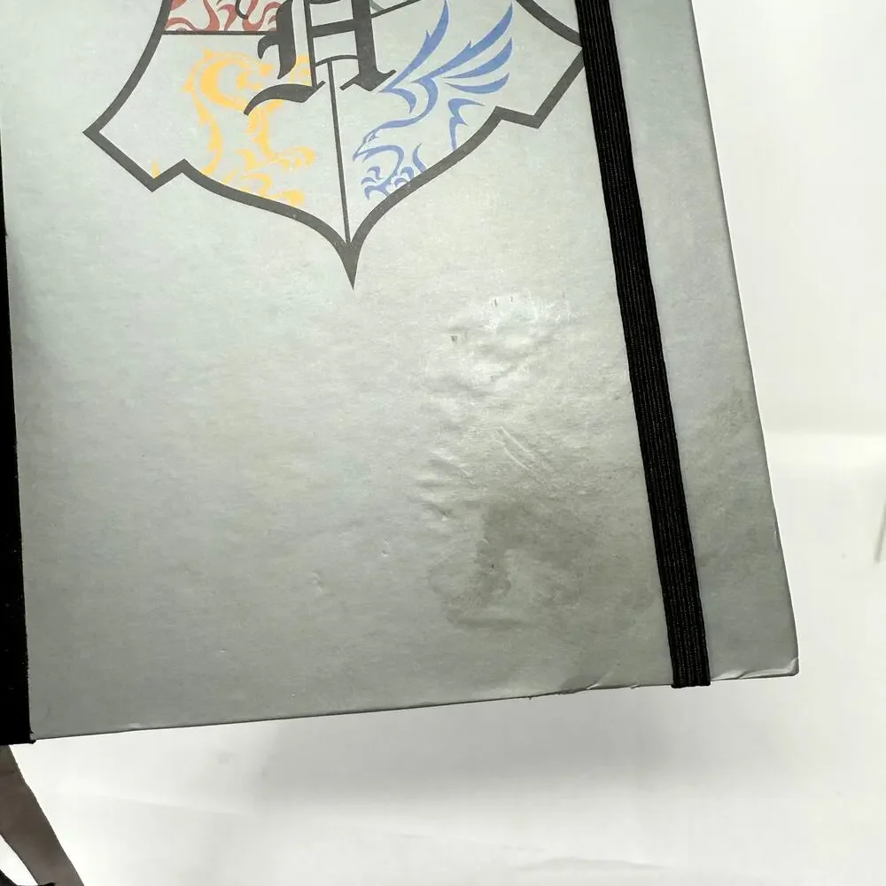 Universal Studios Harry Potter Hogwarts Alumni Journal Notebook Gray Crest
